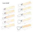 10 шт., набор для резьбы по керамике и дереву