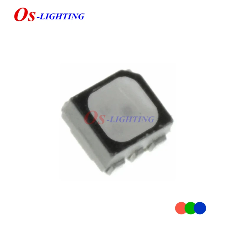 10 шт. LATBG66B LATB G66B Янтарный красный синий зеленый 3330 RGB SMD LED рассеянная черная