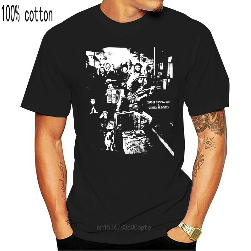 

New Bob Dylan T Shirt - Bob Dylan The Band The Basement Tapes 100% Official