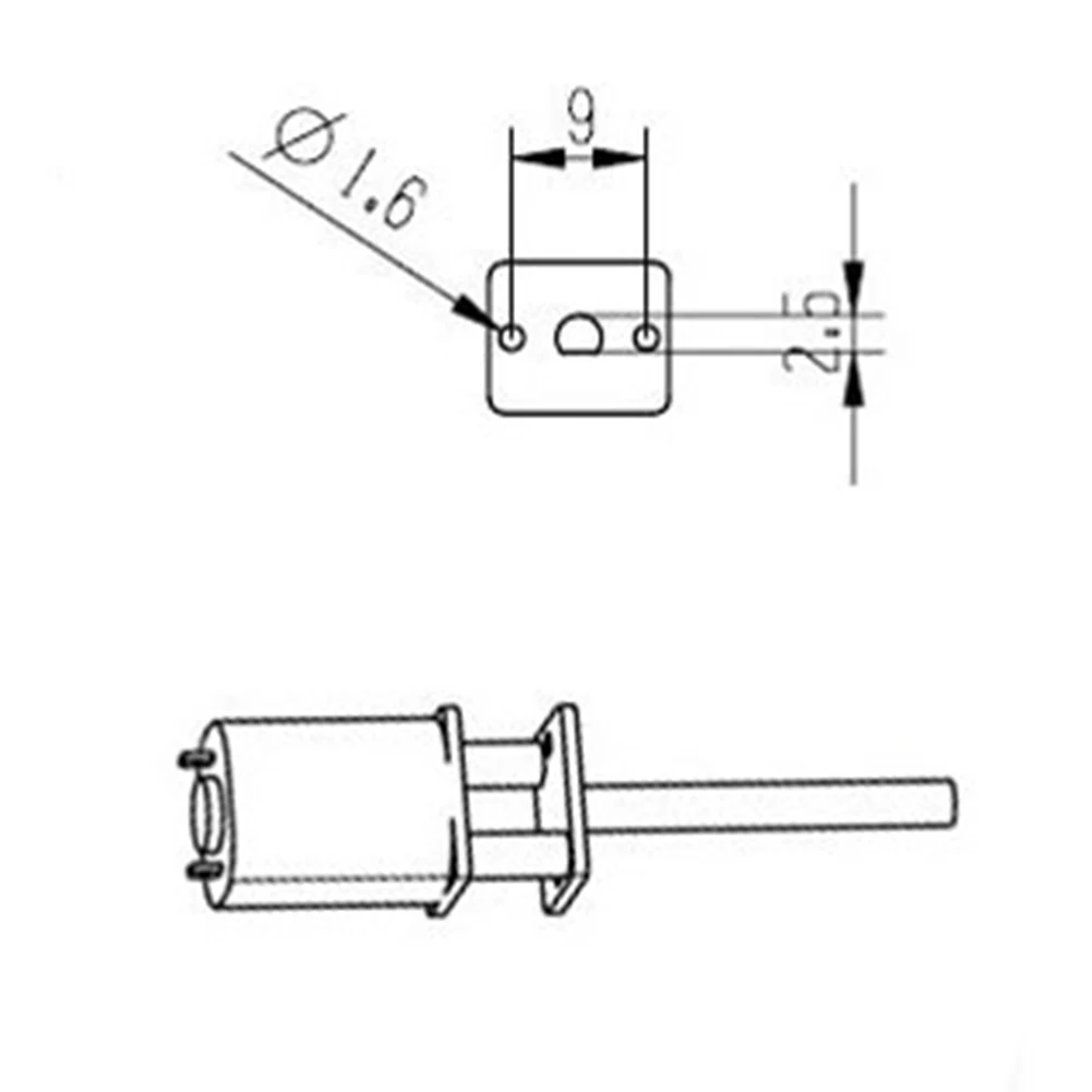 Cologne Motor Gear Extension Shaft N20 Miniature Reducermotor Length 20mm Diy Technology Parts Assembly | Инструменты