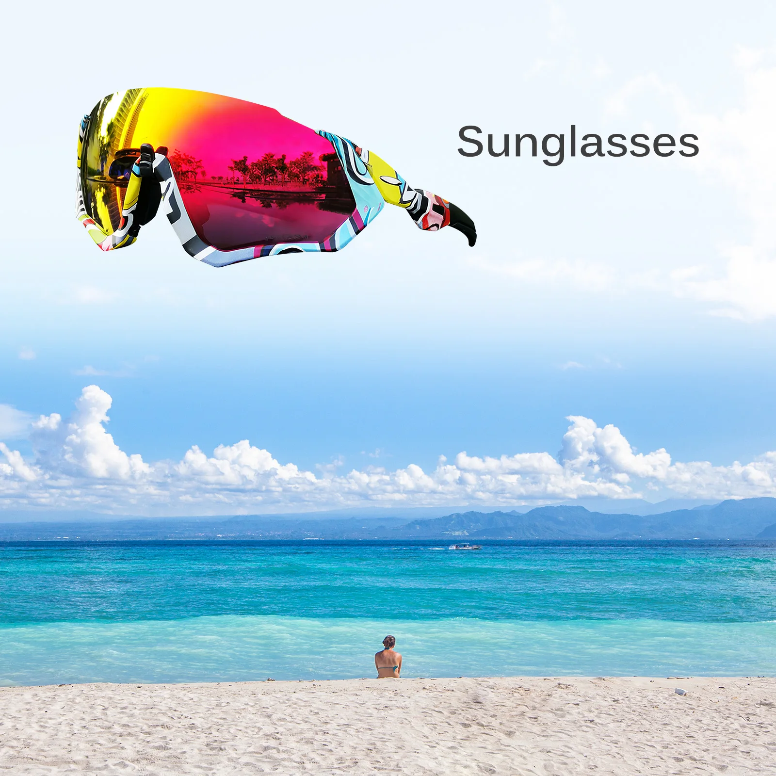 

Polarized Sports Cycling Sunglasses Mtb Cycling Glasses Goggles Men/Women Bicycle Mountain Bike Glasses Cycling Riding Eyewear