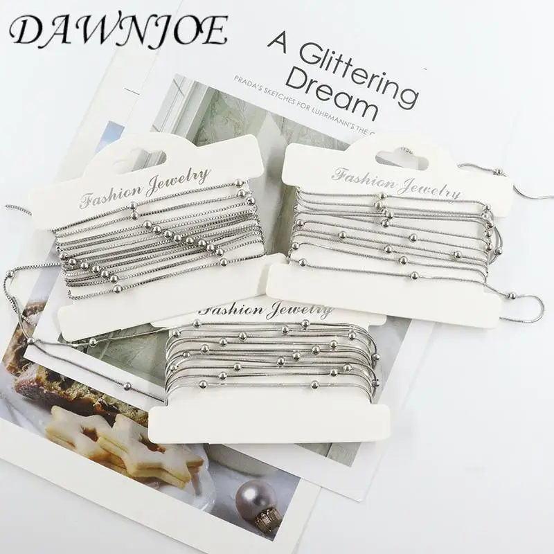 Бусина из нержавеющей стали диаметром 1 2x4 мм 2 м|Ювелирная фурнитура и компоненты|