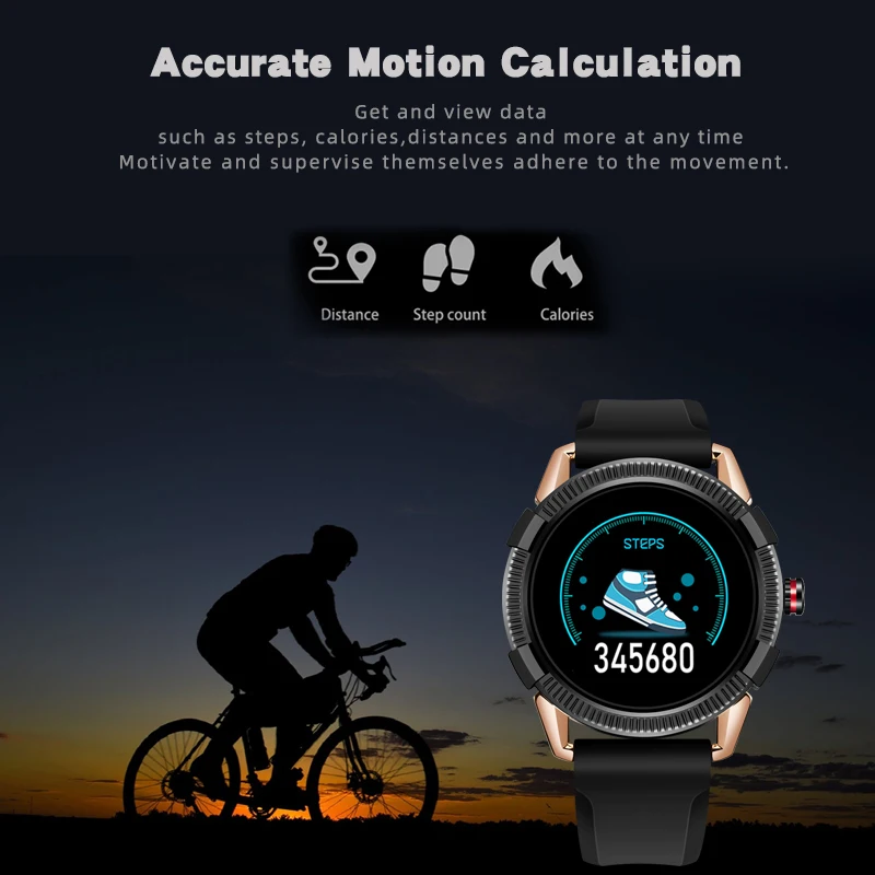 Смарт-часы LIGE водонепроницаемые с шагомером пульсометром и тонометром |