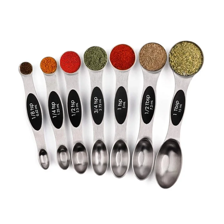 Кухня весы 5/7/9 комплектов двойной набор мерных ложек сахар кофе ложки для