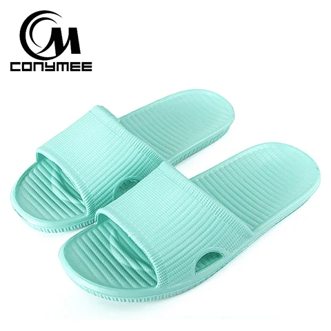 YS-PST Light Blue Летняя обувь г.; женские домашние тапочки ярких цветов; сандалии на плоской подошве; пляжные сандалии для мужчин и женщин; шлепанцы для ванной вьетнамки Большой размер Тапочки Спальня Пляж тапочки плоские сандалии - Цвет: YS-PST Light Blue