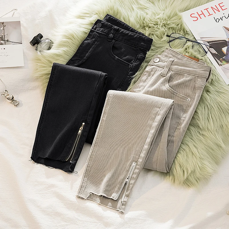 

Черные свободные повседневные женские Мешковатые брюки с высокой талией, бойфренд для женщин, женская одежда, трусы 2020, брюки, весна-осень ...