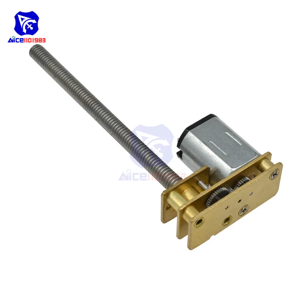 Редукторный двигатель diymore 1024GA20 N20 * M455 3 В постоянного тока редукторный мотор M4 x 55