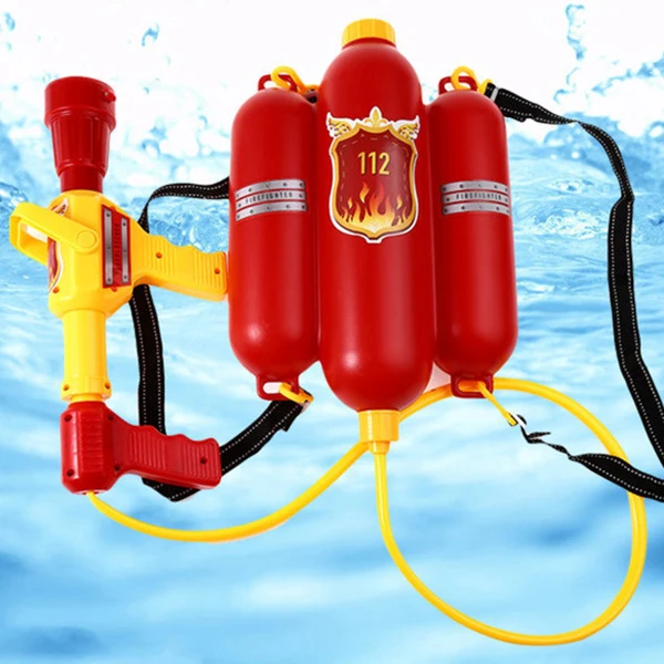 Детский милый наружный супер Soaker Blaster Fire рюкзак давление брызги бассейн игрушка