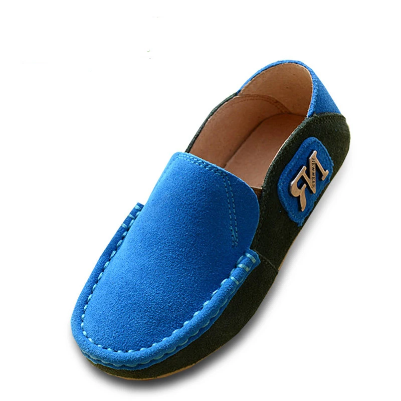 Цветная спортивная обувь из натуральной кожи и нубука для мальчиков|genuine leather shoes