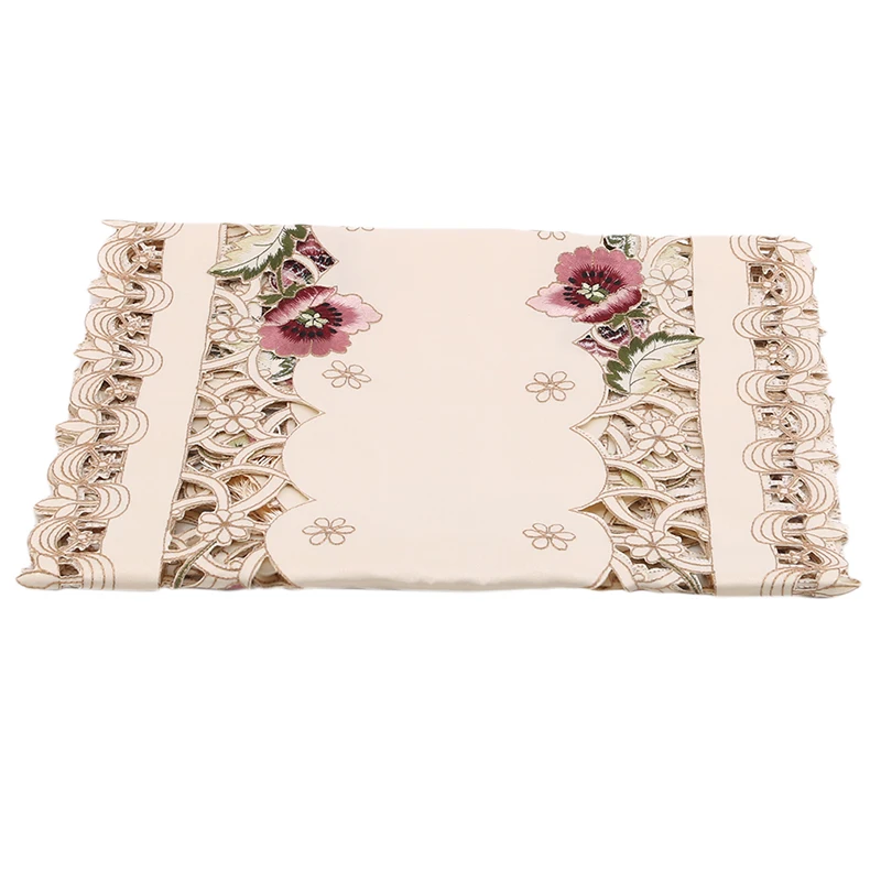 1 шт. деревенский настольный бегун натуральная Полиэстеровая Салфетка скатерть