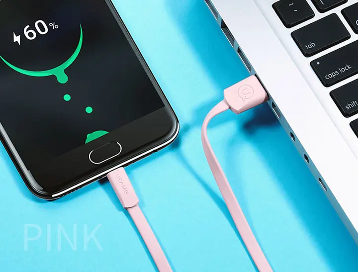 10 шт/много микро usb кабель, USAMS данных USB кабель синхронизации данных Android микро порт кабель мобильного телефона для samsung Xiaomi huawei