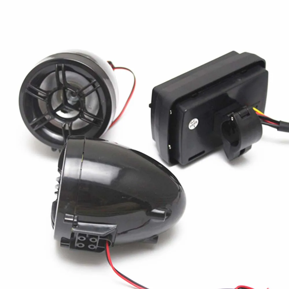 Мотоциклетный USB MP3 FM радио стерео усилитель сигнализации - Цена: 2 152,95 руб.