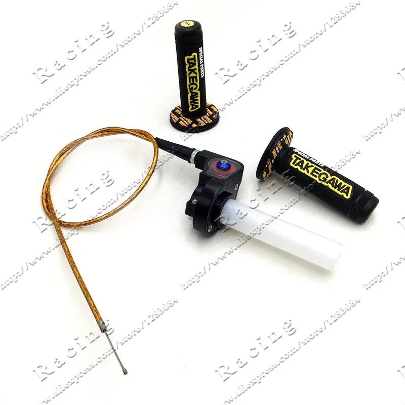 Ручка для мотоцикла с 1/4 быстрой поворотной дроссельной заслонкой кроссовые