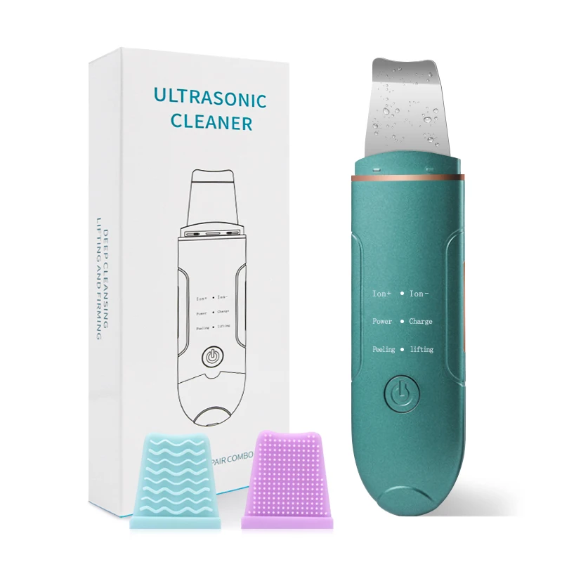 

RUBYONLY Ultrasonic Cleaning Massager for Face Skin Care Acne Blackheads Remover Cleaner Tool Scrubber Factory Direct Collected