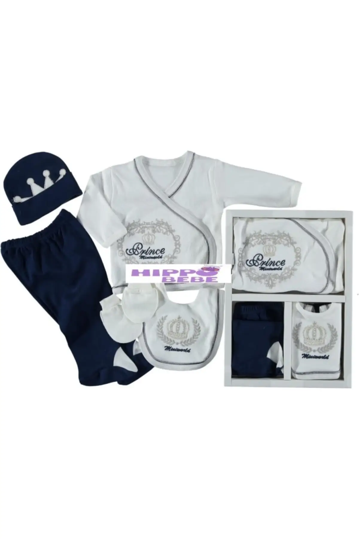 

Prens Crowned KING 5 Li Mevlüt Hospital Output Set Navy Blue