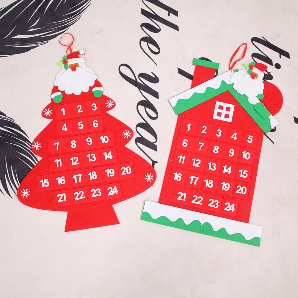 Рождественский календарь подвесные украшения на елку Новогодний Декор для дома