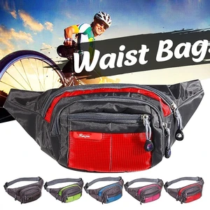 Модная водонепроницаемая сумка на пояс для путешествий, спортивная сумка через плечо на молнии, нагрудная сумка для мобильного телефона