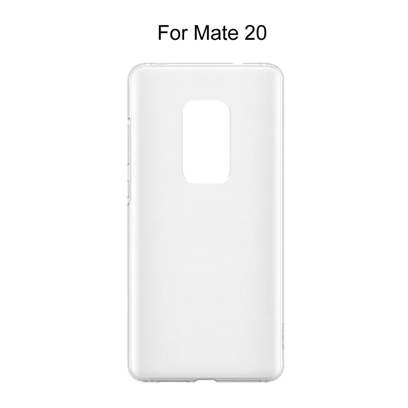 for Mate 20 Ультратонкий Мягкий ТПУ чехол для HUAWEI mate 20/mate 20 Pro, прозрачный тонкий противоударный чехол для mate 20/mate 20 P - Цвет: for Mate 20