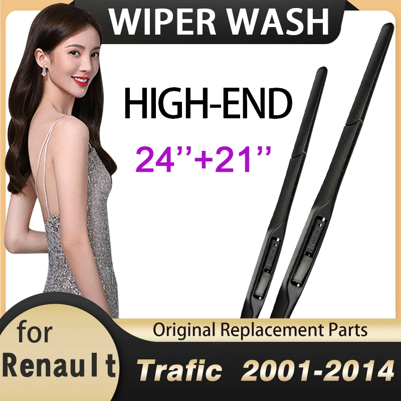 

Car Wiper Blades for Renault Trafic X83 2001~2014 Vivaro Primastar 2002 2013 Front Windscreen Winshiled Car Accessories Sticker