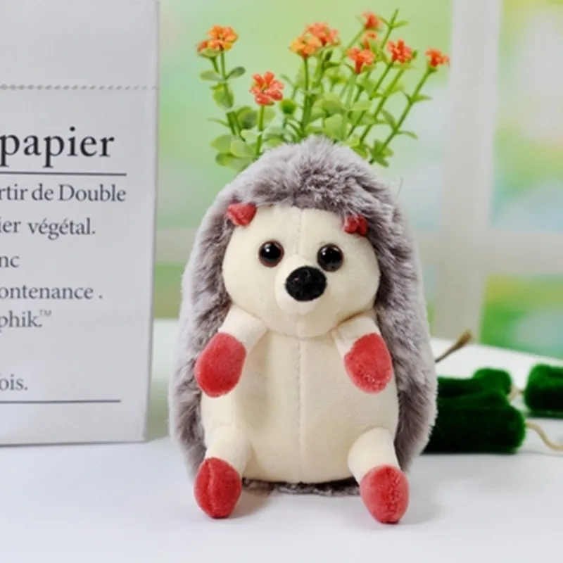 Candy Scent Hedgehog Plush Toys Kawaii Bag Backpack Pendant Keychain Stuffed Animals Kids for Children Birthday Gift | Украшения и