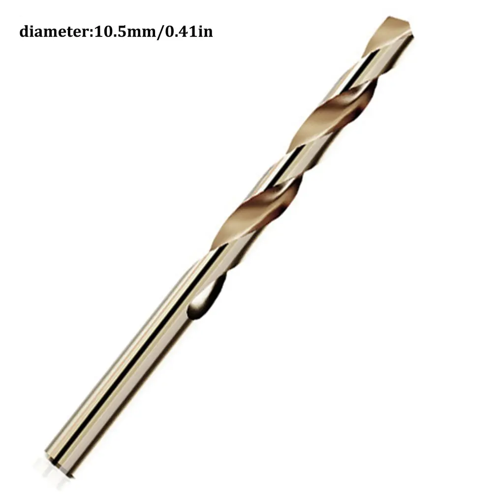 

Twist Drill Bit Stainless Steel Iron-Containing Metal-Containing Full-Grinding High-Speed Steel Straight Shank Drill Bit