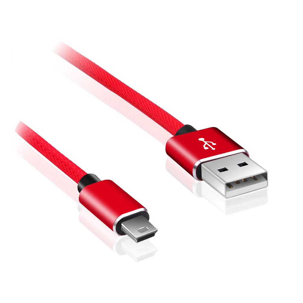 Новый USB 2 0 кабель 5Pin Mini к для быстрой передачи данных MP3 MP4 MP5 плеер Автомобильный