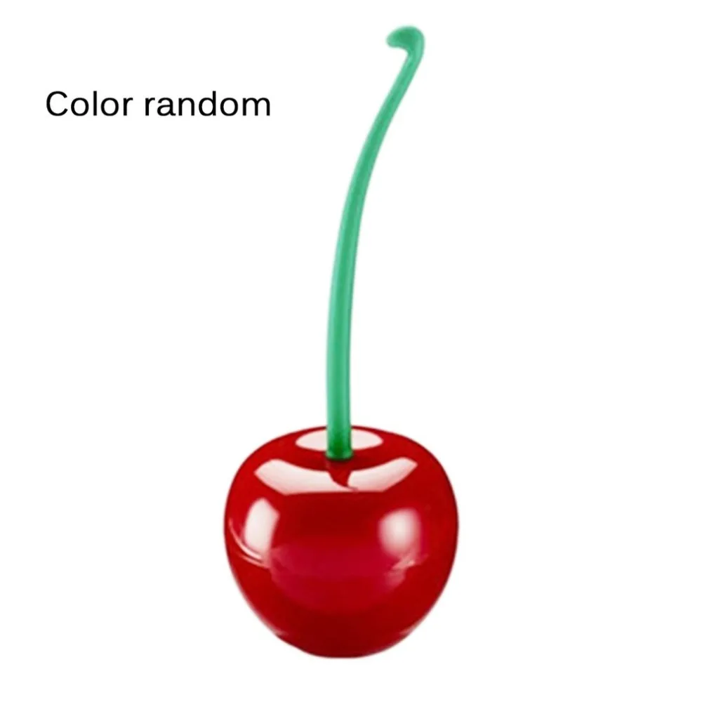Креативная Милая щетка в форме вишни для туалетной комнаты Набор щеток и