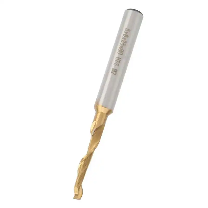 

Drill Bits for Metal HSS gereedschapskoffer Router Bit End Mill Milling Machine Cutter Single Flute M2 High Speed Steel