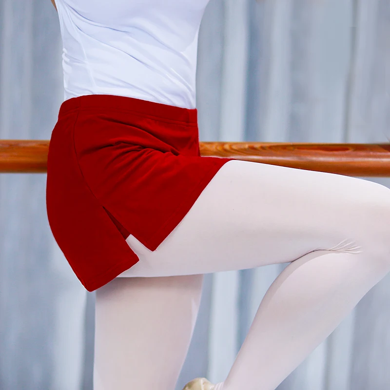 Короткие штаны для девочек и взрослых балетные юбка фитнеса танцев тренировок с