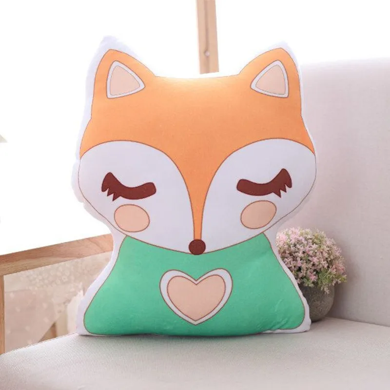 Плюшевый плюшевый единорог лиса плюшевые игрушки наполнитель животных детские