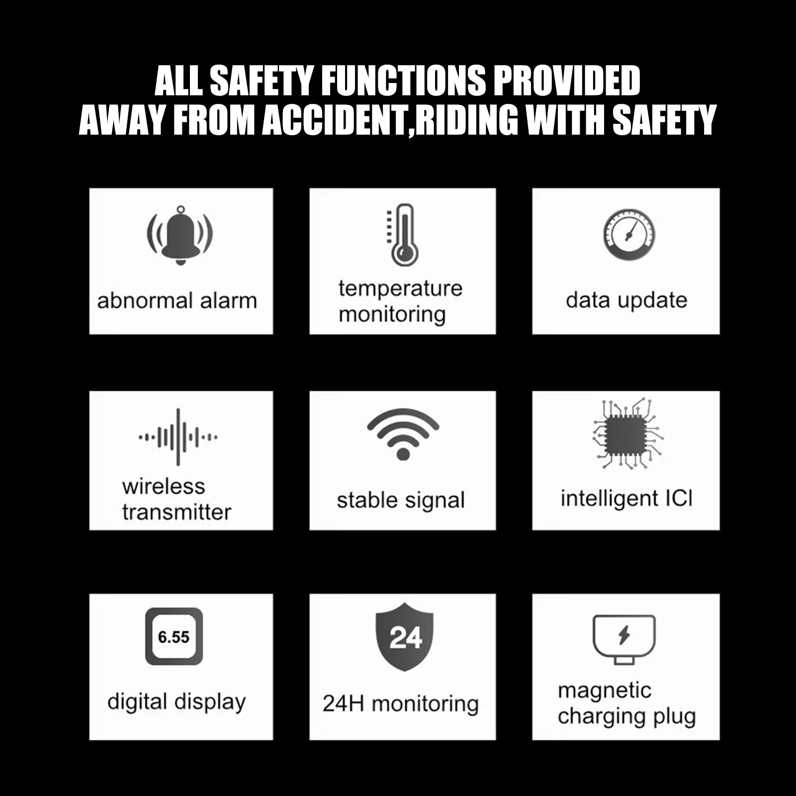 motorcycle tire monitor tpms pressure monitoring system f r 2 external sensor wireless lcd display moto tyre alarm systems free global shipping