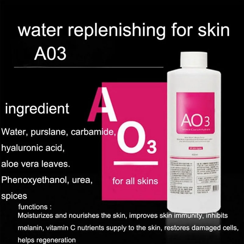

AS1 SA2 AO3 Aqua Peeling Solution 400ml Hydra Dermabrasion Face Clean Facial Cleansing Blackhead Export Liquid Beauty Salon