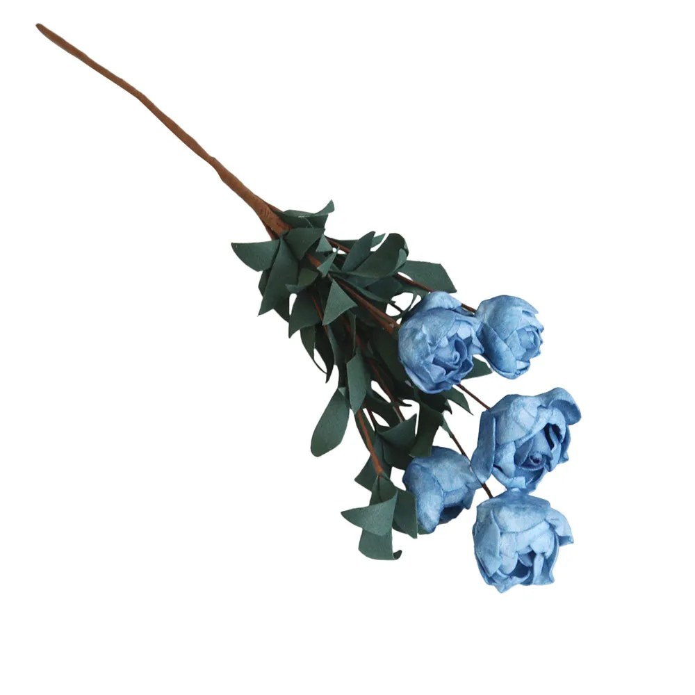 

Diy Artificial Rose Flower Pe Fake Flowers Floral Wedding Bouquet Bridal Hydrangea Home Decor 2021 Decor For Artificial Flowers