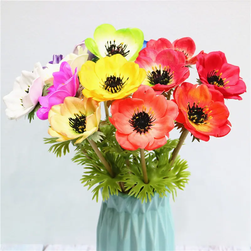 Искусственный Мак искусственные цветы украшения для свадьбы|Искусственные и