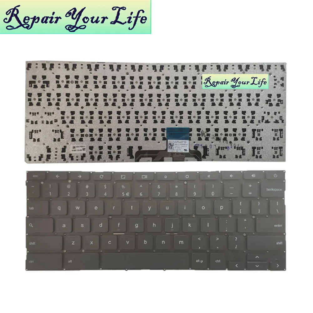 

laptop keyboard for ASUS C200MA C200M C200 US English 0KNB0-112AUI00 AE0C7R00010 9Z.NBLSQ.01D NSK-UZ0SQ black new replacement