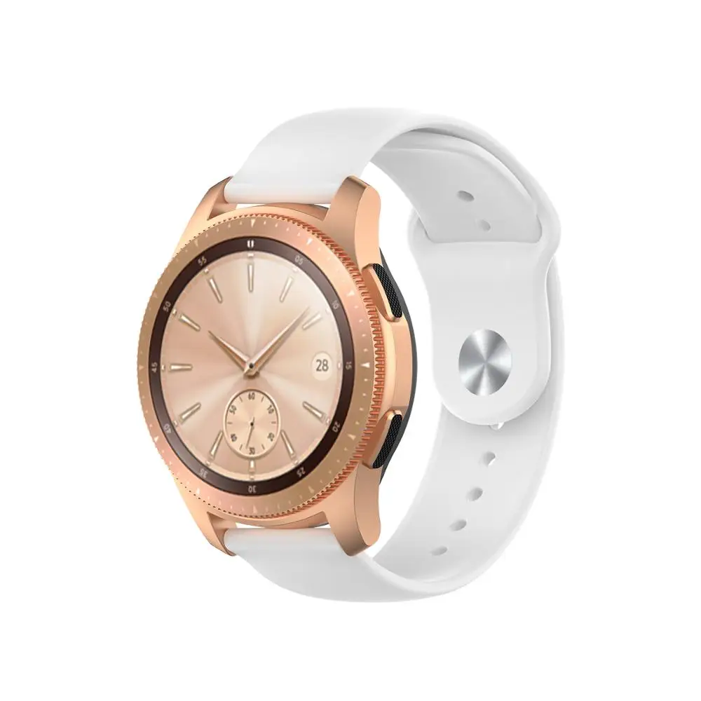 18 мм 20 22 силиконовый ремешок для huawei/Withings/samsung Galaxy/gear s3/Amazfit Bip Смарт-часы замена