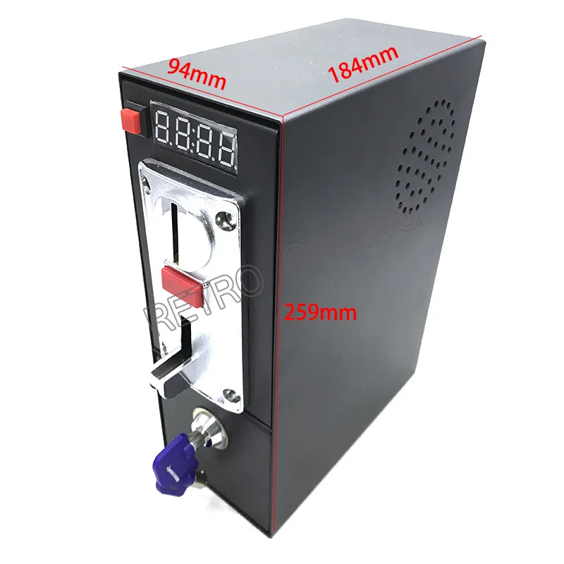 DG600F Монетный пульт управления таймером с шестью видами акцептор селектора монет