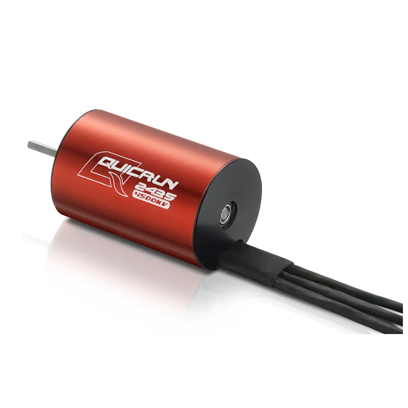 HobbyWing QuicRun 2435 4500KV бесщеточный автомобильный двигатель для 1:18 1:16 ВКЛ или ВЫКЛ-роуд