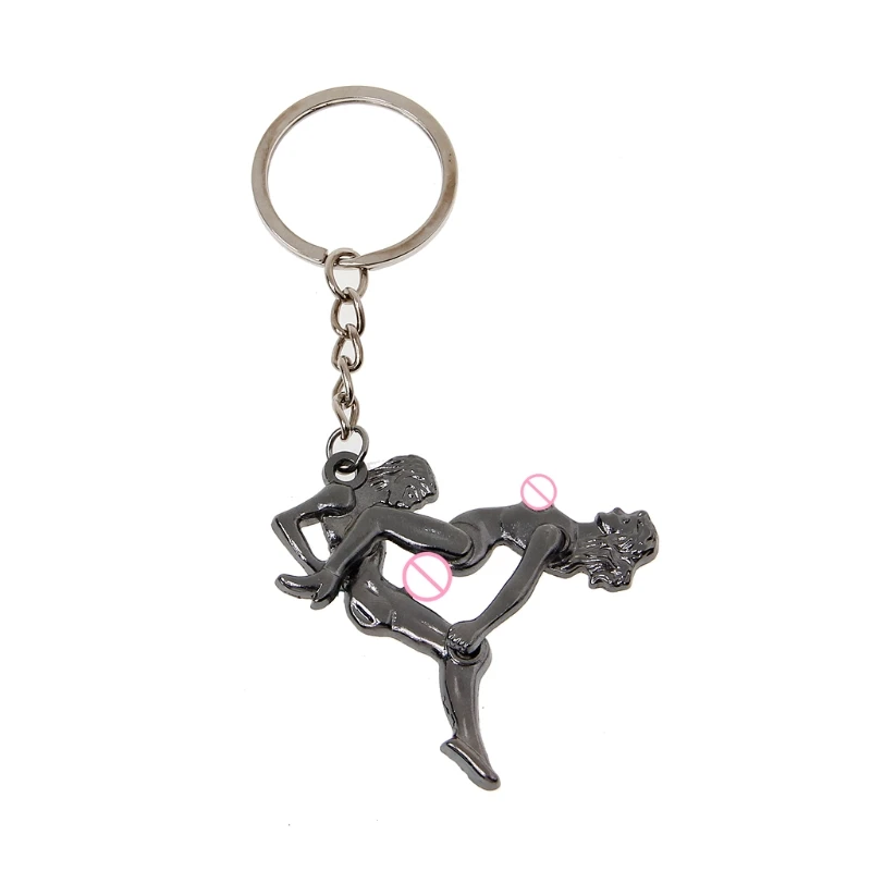 Новинка 2022 мужской гениталии брелок для ключей влюбленных металлический