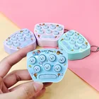 Забавный игрушечный хомяк, игровой автомат, брелок, детские забавные игрушки, сенсорные детали, особые потребности, игрушки для снятия стресса