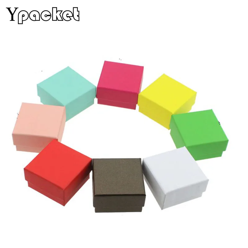 Квадратная коробка для обручальных колец ювелирный дисплей ювелирные серьги