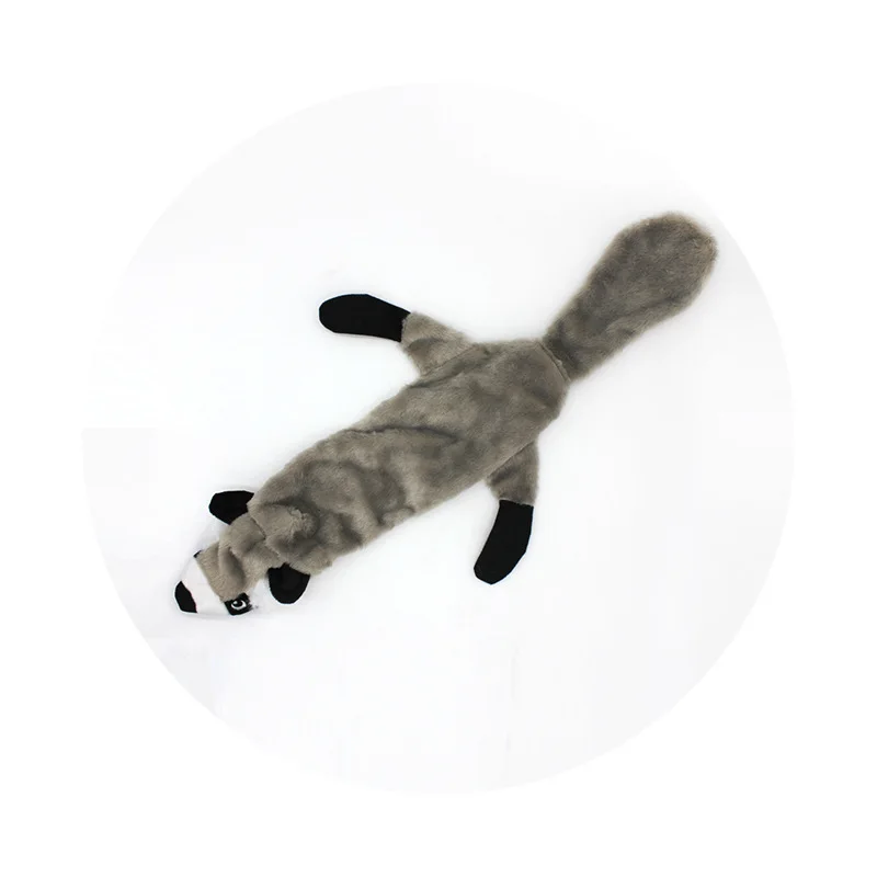 Новинка милые плюшевые игрушки писк питомца волк кролик животное плюшевая