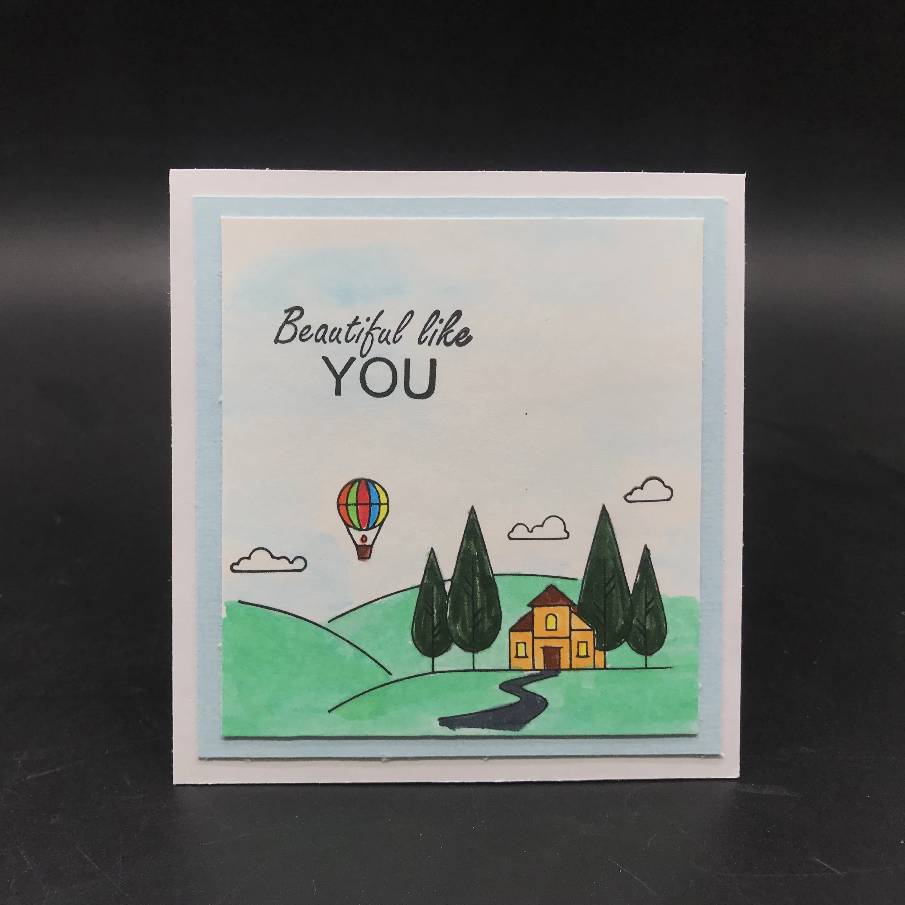 

AZSG Different Country Landscape Clear Stamps For DIY Scrapbooking Decorative Card making Crafts Fun Decoration Supplies 15*15cm