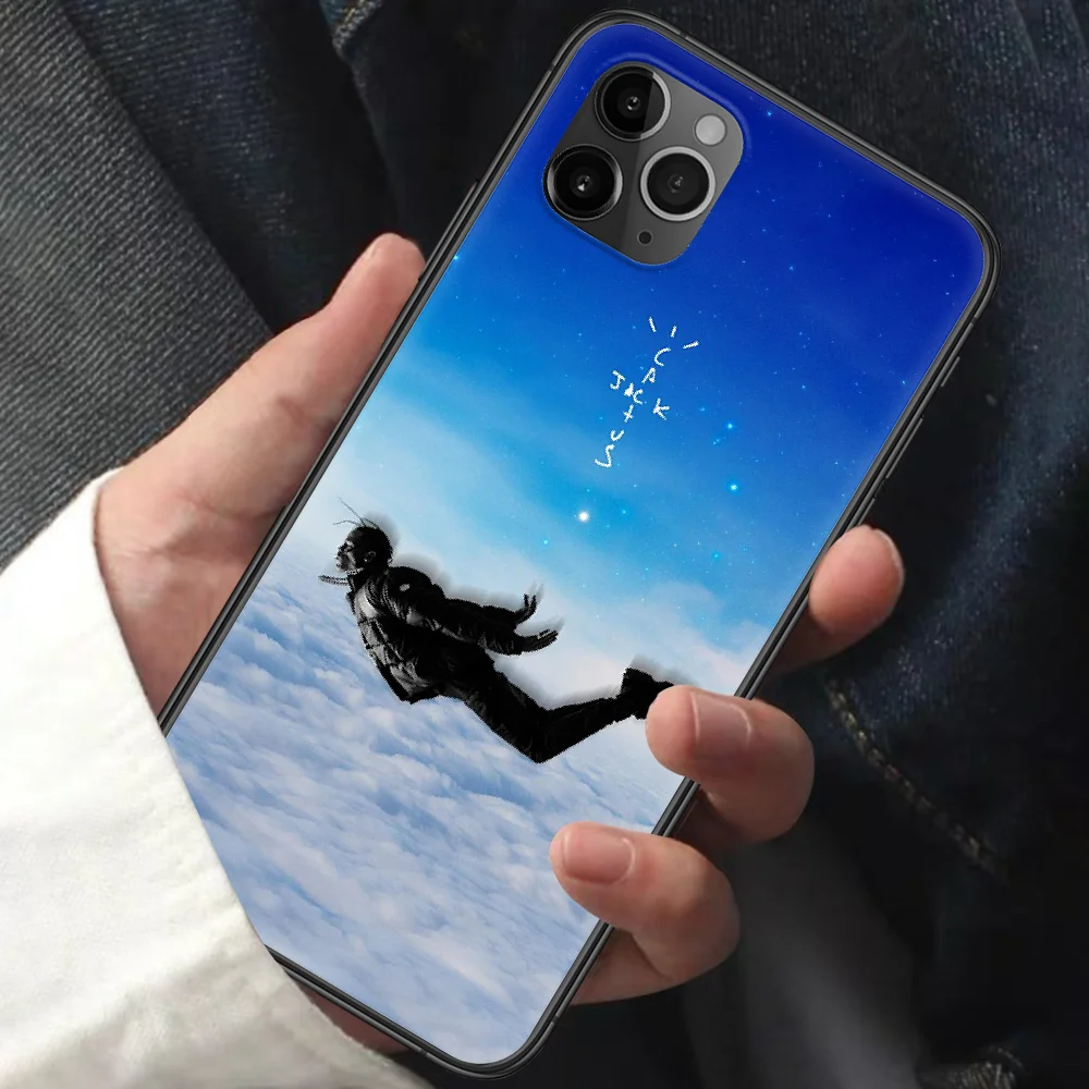 

Cactus Jack Letter Words Phone Case For Iphone 11 12 Mini PRO XR X XS MAX 6 6s 7 8 Plus 5 5s SE 2020 black Coque Tpu Bumper