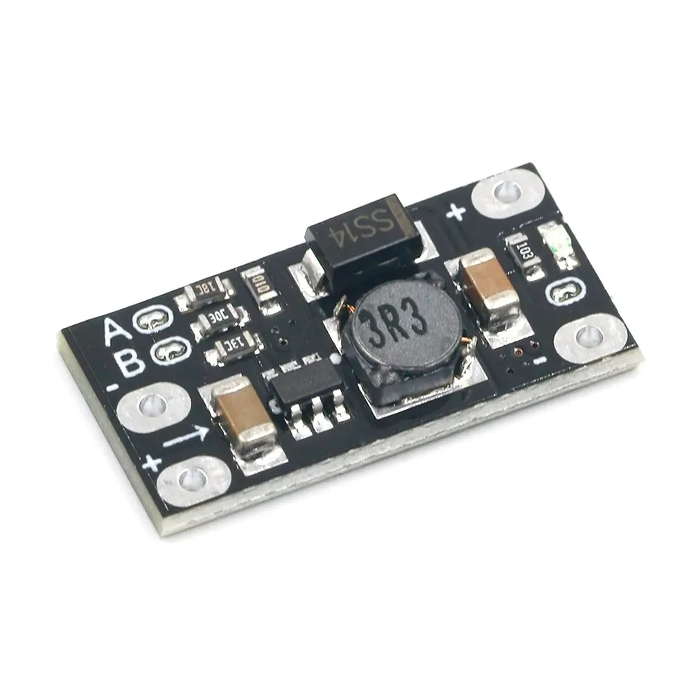 

Mini DC-DC Boost Step Up Converter 3V 3.2V 3.3V 3.7V 5V 9V to 12V Voltage Regulator PCB Board Module can set 5V/ 8V/ 9V