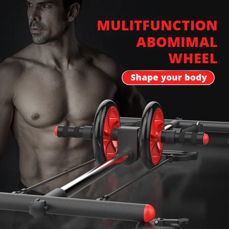 

Multifunction Household Sit-ups Abdominal Muscle Wheel Push-ups Rowing Machine Sports Training Fitness Equipment For gym