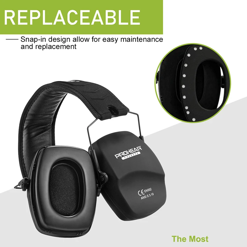 Тактическая гарнитура ZOHAN защитные наушники для стрельбы охоты с