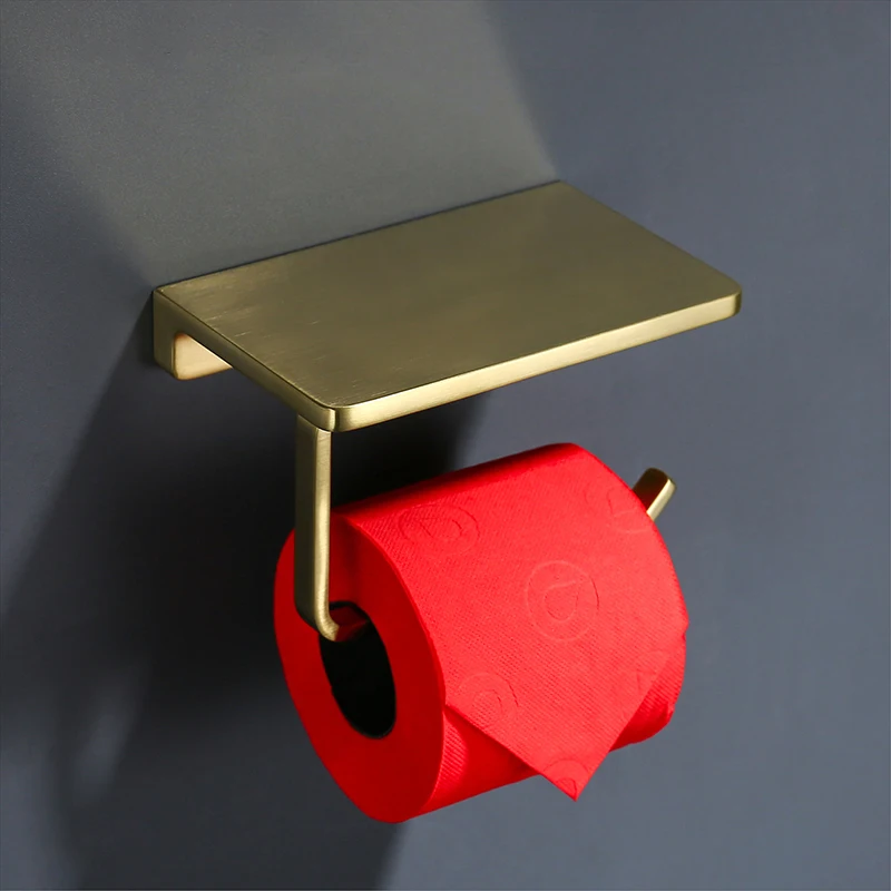 Держатель для туалетной бумаги держатель рулона из цинкового сплава матовые