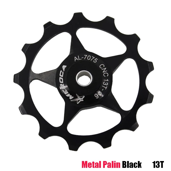 MTB Mountain Bike Road Bicycle Jockey Wheel 13T Aluminum Alloy Rear Derailleur Pulley Metal Bearing Guide | Спорт и развлечения