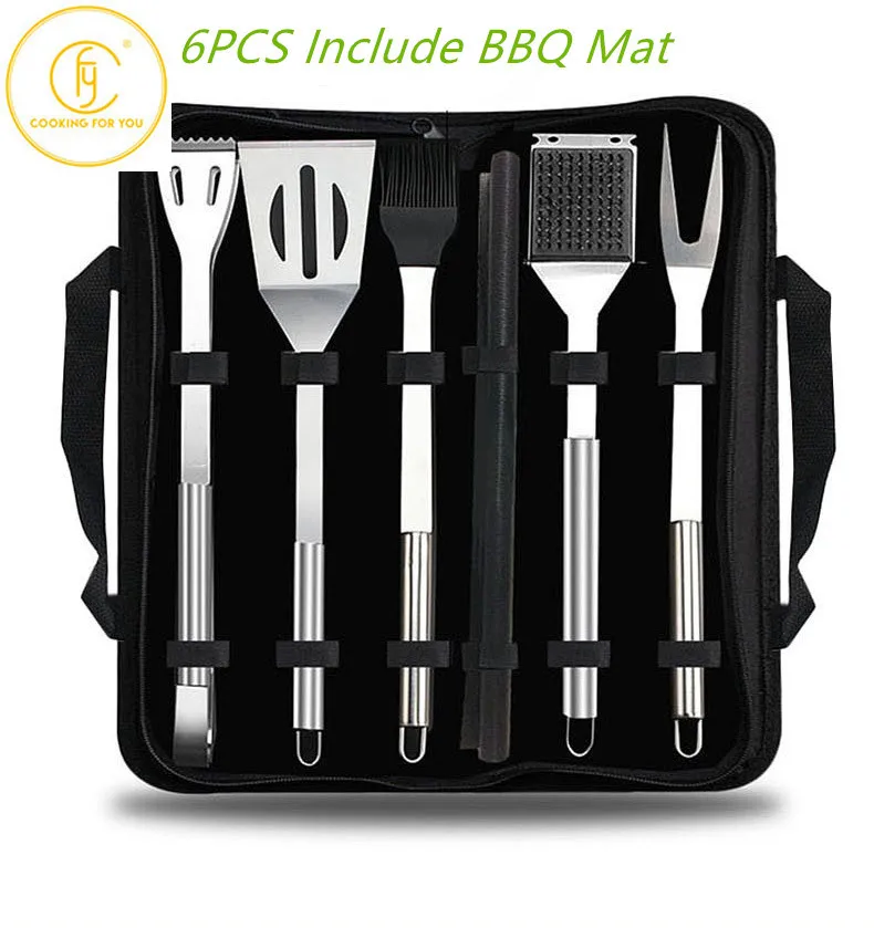 

BBQ Tools Set Barbecue Utensil AccessoriesThermometer Barbeque Grilling Accessories Outdoor Gril Tools Set Bbq Utensil Set